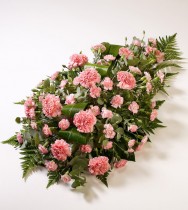 Ритуальная композиция из живых цветов